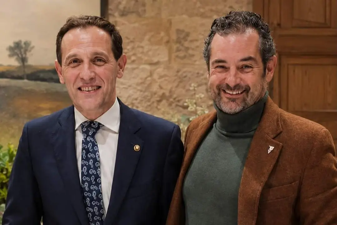 Conrado Iscar e Ivan Sanz bodeguero fallecido anuncio nuevo premio Diputacion Valladolid
