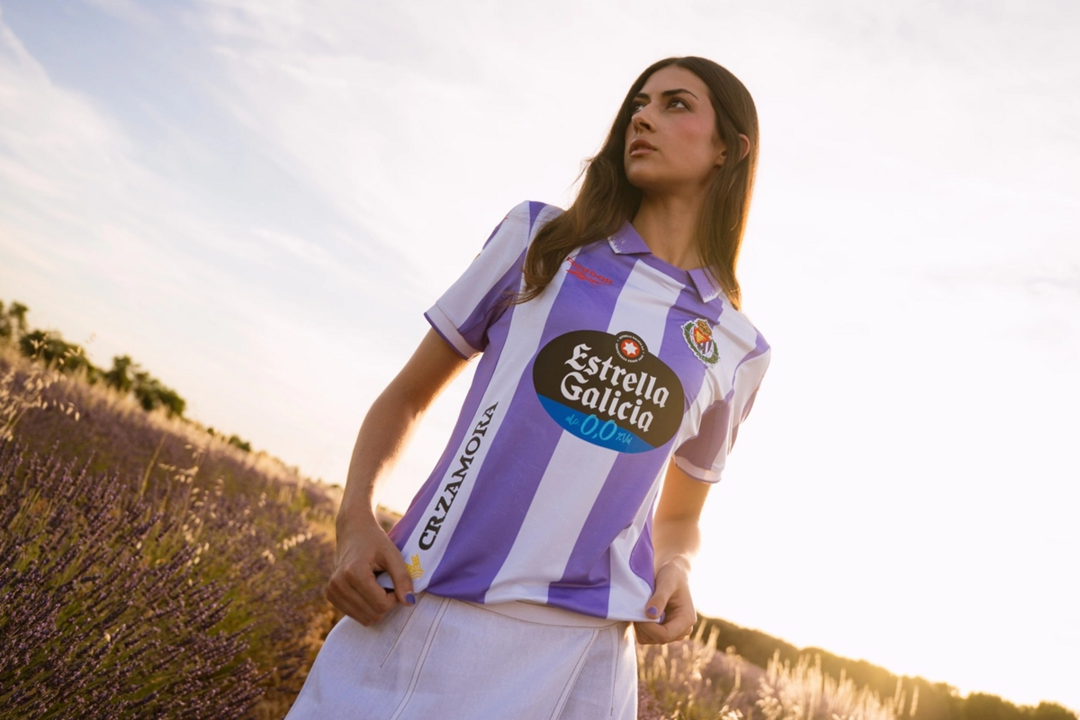Presentada primera equipacion Real Valladolid 2026-2027 nueva firma Reebok