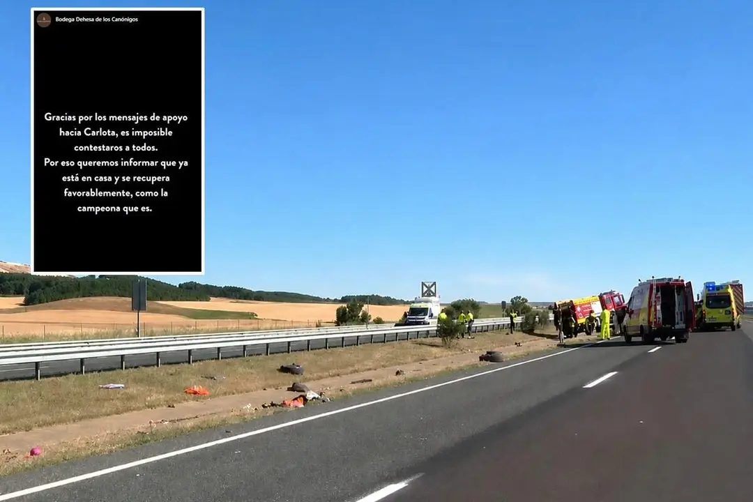 Recuperacion hija menor superviviente accidente A-67 familia vallisoletana fallecida
