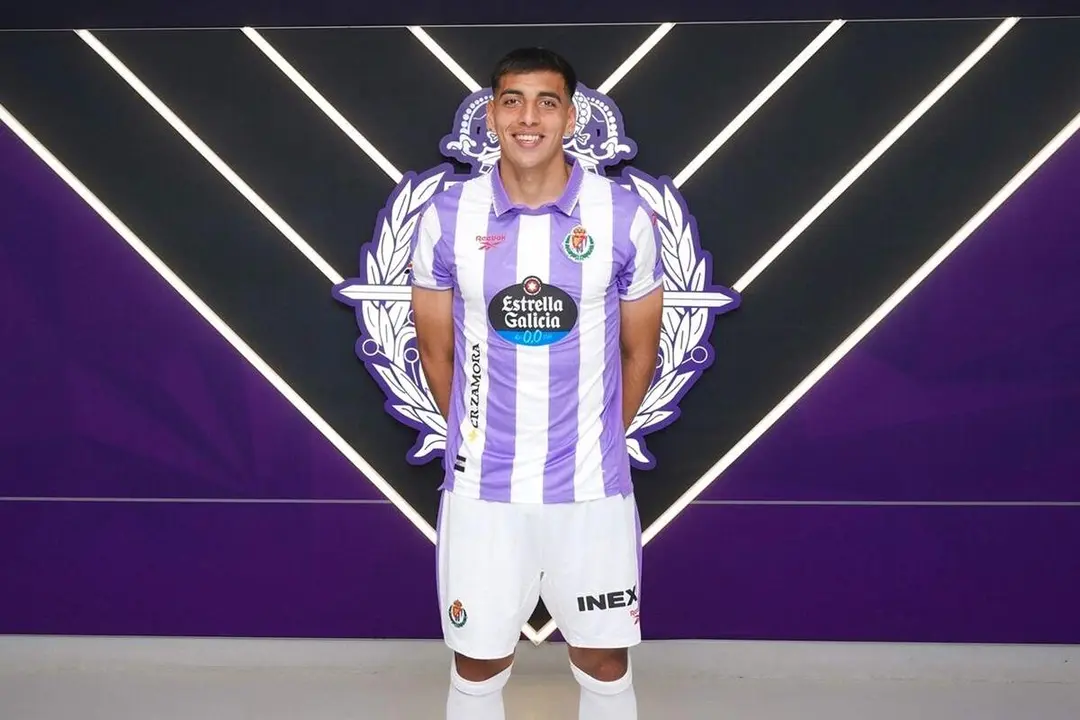 Thiago Ojeda presentacion nuevo jugador Real Valladolid mercado fichajes verano