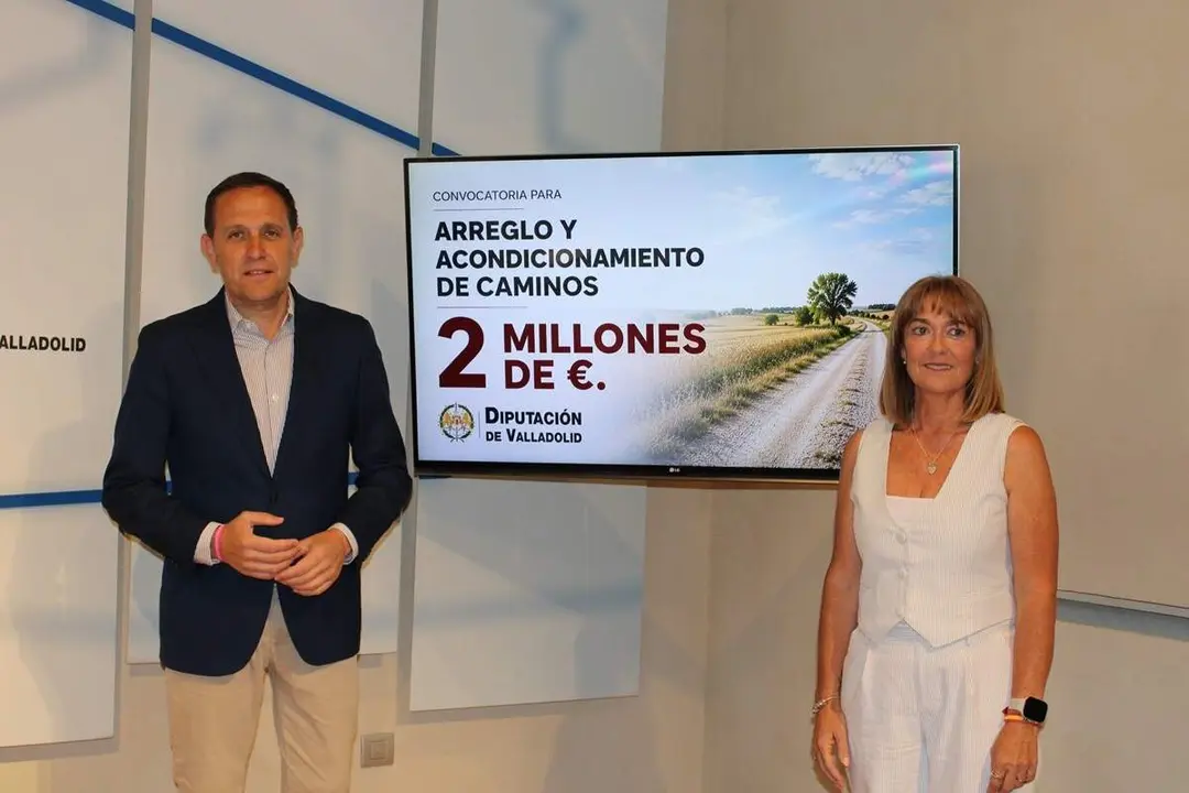 Presentacion nueva convocatoria ayudas arreglo caminos agricolas Diputacion Valladolid