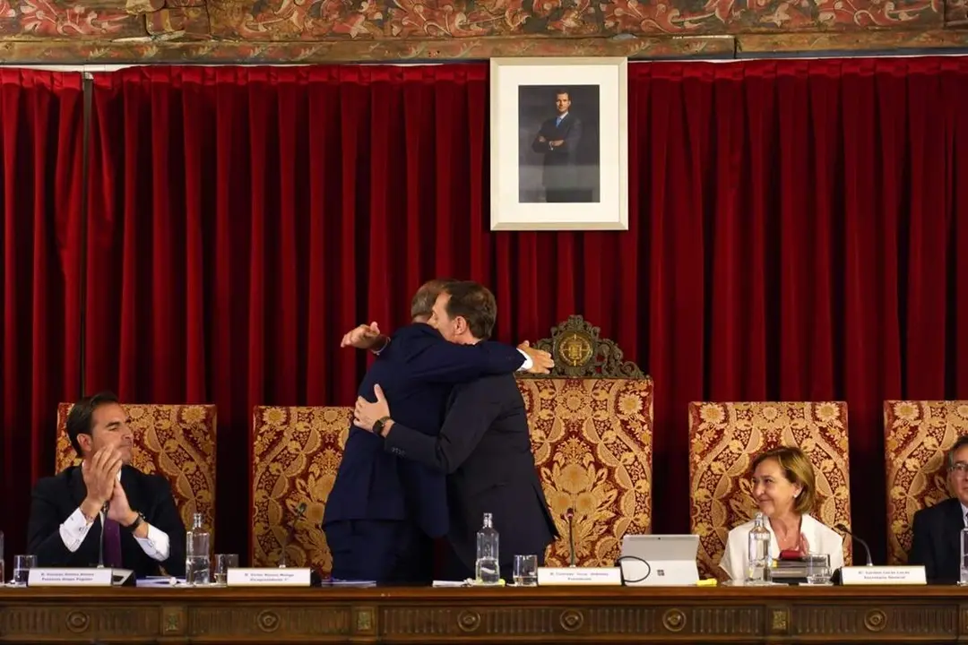 Despedida Victor Alonso vicepresidente Diputacion Valladolid nueva etapa procurador Cortes