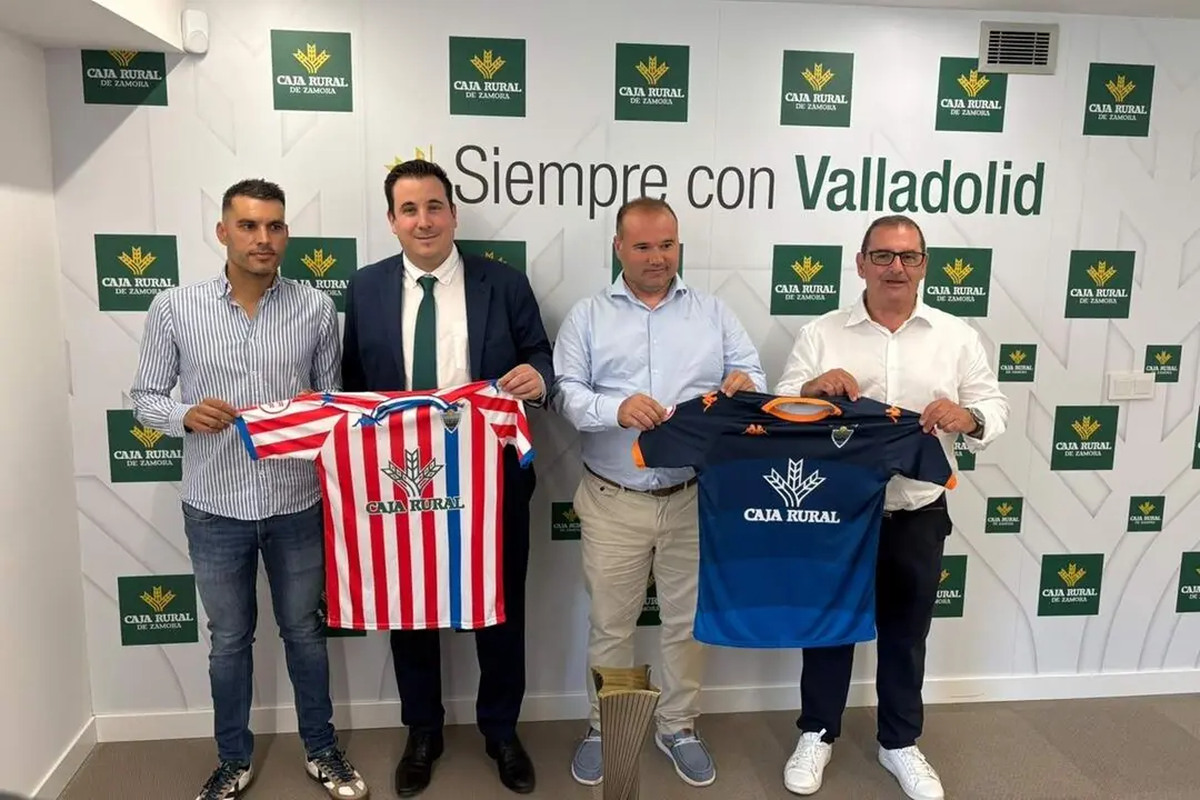Renovacion colaboracion Caja Rural de Zamora y Atletico Tordesillas temporada 2026-2027