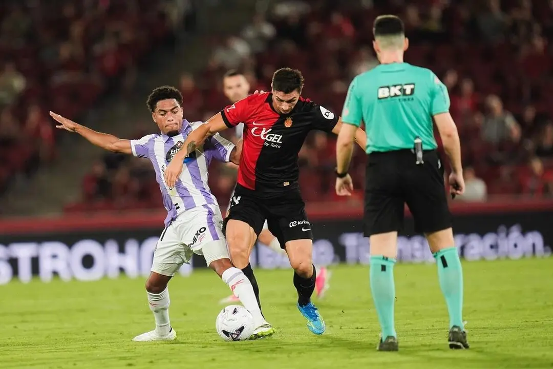 Derrota estreno liguero Mallorca vs Real Valladolid Ponceau Segunda Division