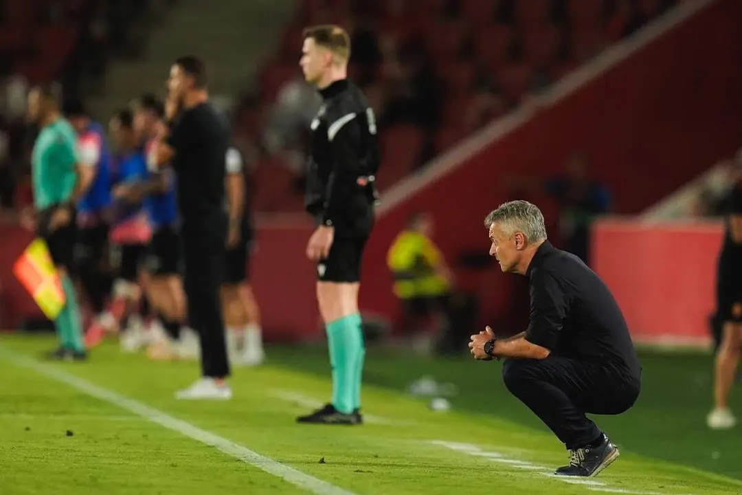 Fran Escriba valoracion derrota Mallorca vs Real Valladolid Son Moix debut Liga