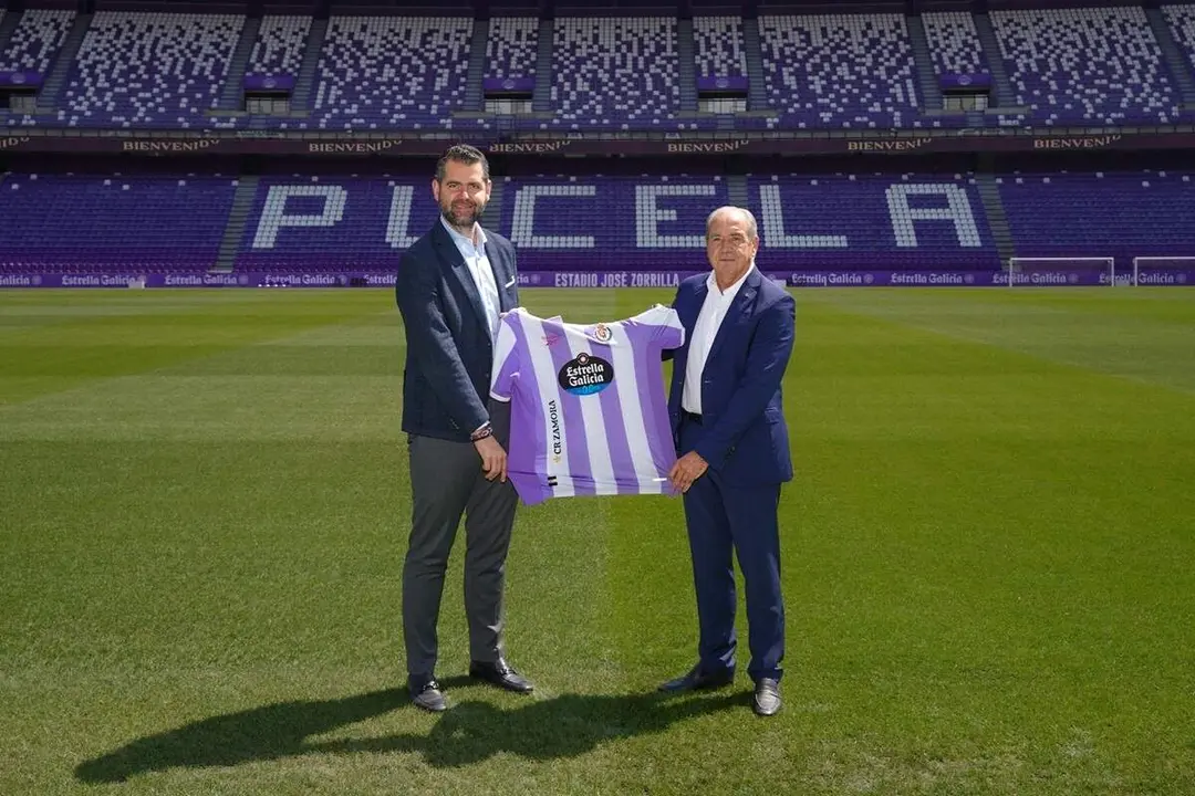 Acuerdo renovacion patrocinio Real Valladolid y Caja Rural de Zamora dos proximas temporadas