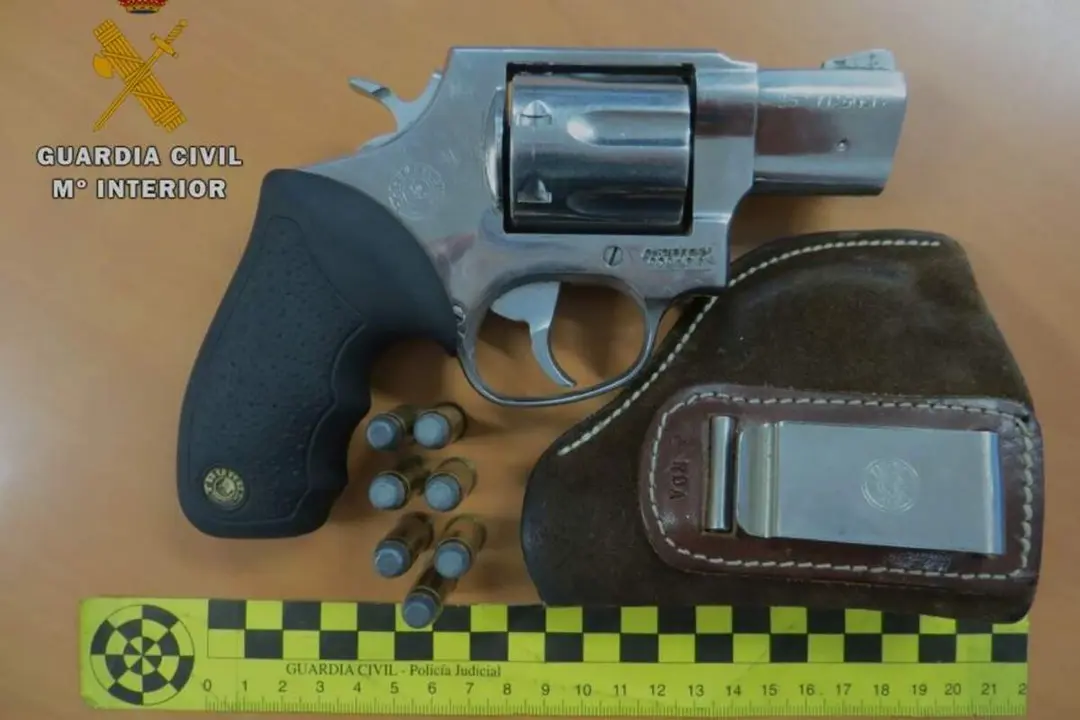 Detenido hombre disparos Tordesillas tenencia ilicita armas sucesos