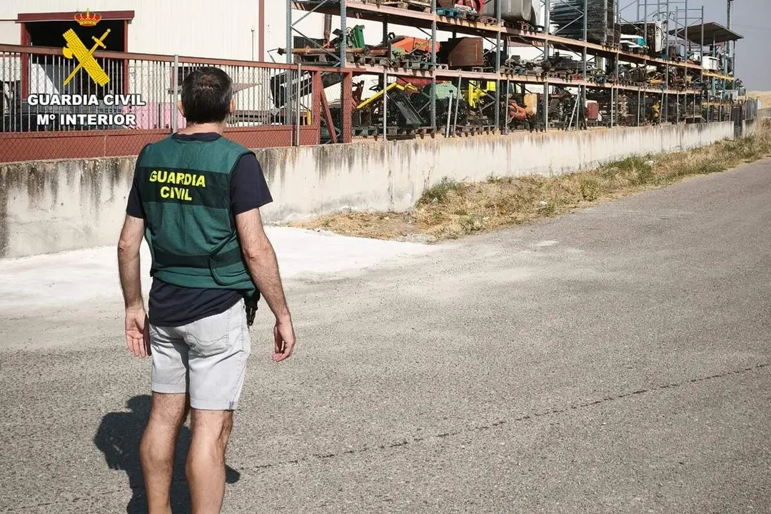 Investigados dos presos robo con fuerza empresa Segovia grupo criminal Guardia Civil sucesos