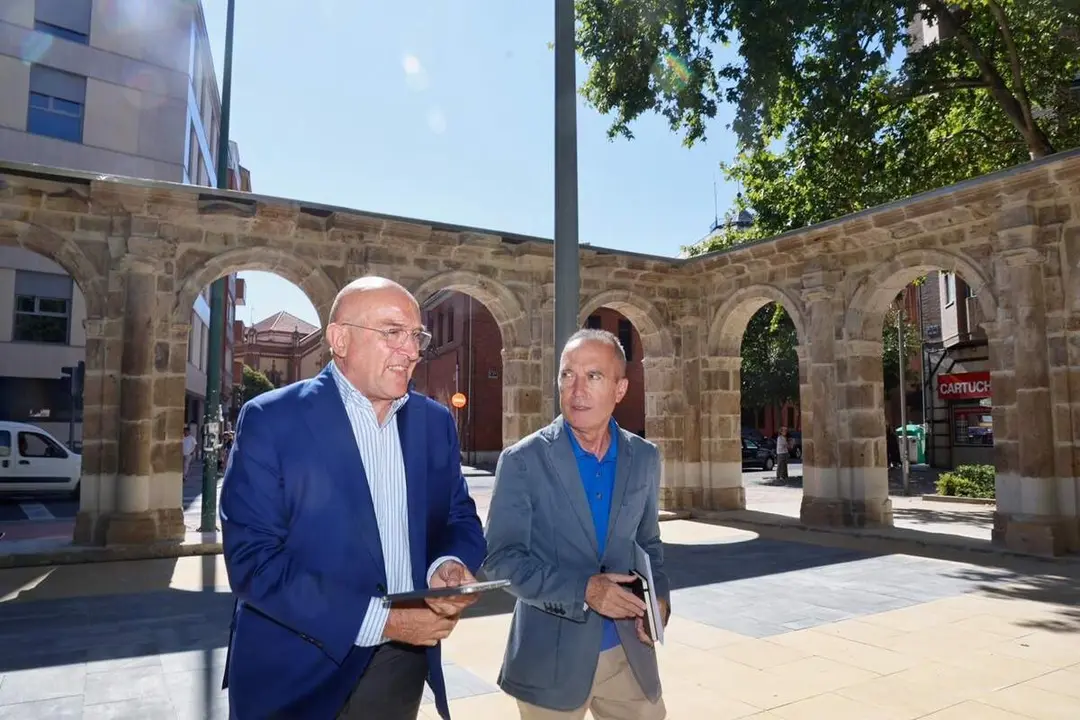 Inauguracion arqueria antiguo convento la Merced Plaza de San Juan Ayuntamiento Valladolid