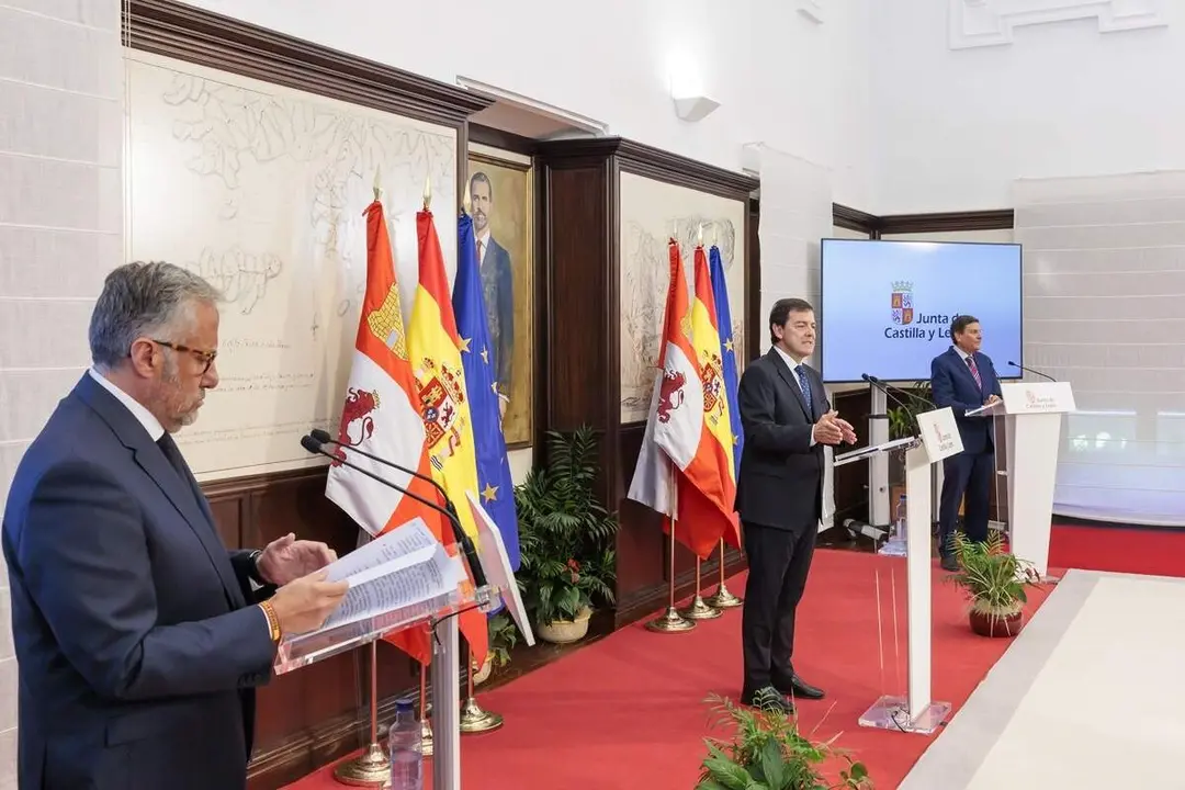 Presentacion rebajas fiscales para 2027 Junta Castilla y Leon Manueco Pollan y Carriedo