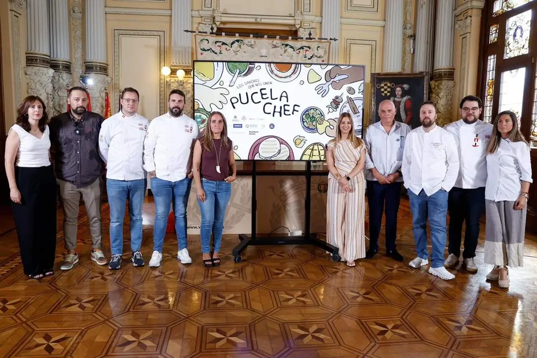 Presentacion tercera edicion Pucela Chef competicion gastronomia jovenes Ayuntamiento Valladolid