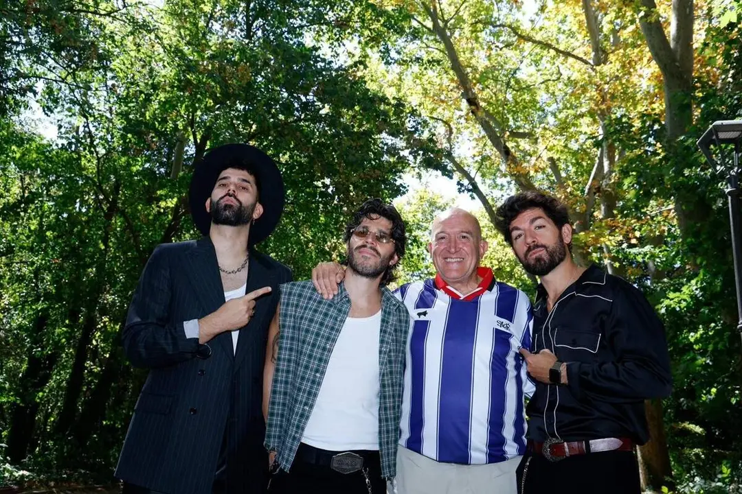 Recepcion alcalde Jesus Julio Carnero banda Siloe Campo Grande pregoneros Fiestas Valladolid 2026