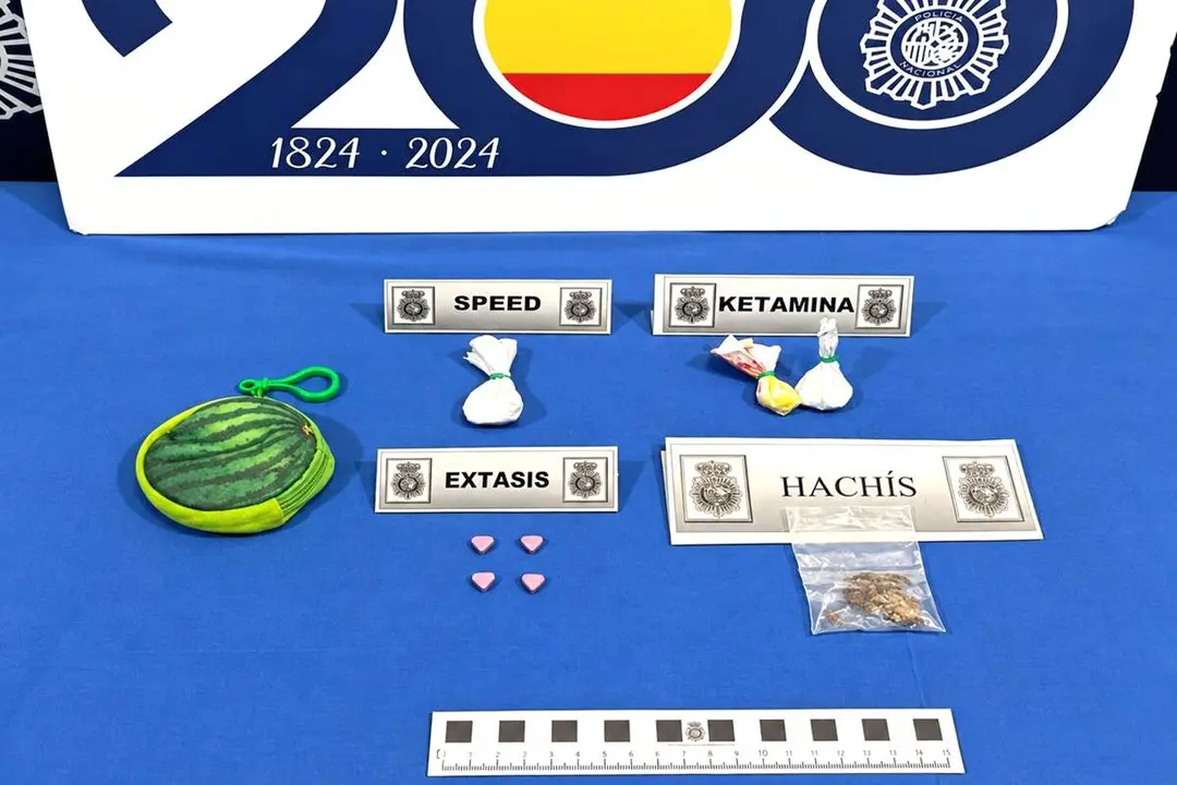 Trafico drogas y sustancias estupefacientes hombre detenido zona Las Moreras Fiestas Valladolid