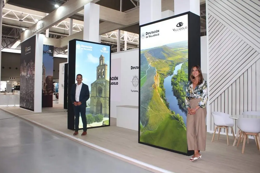 Presentacion stand Ayuntamiento y Diputacion Feria Valladolid Fiestas 2026