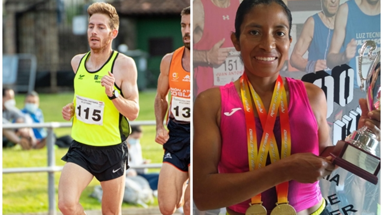 David Garc&iacute;a y Mercedes Pila, ganadores de la 32&ordf; Media Marat&oacute;n de Valladolid