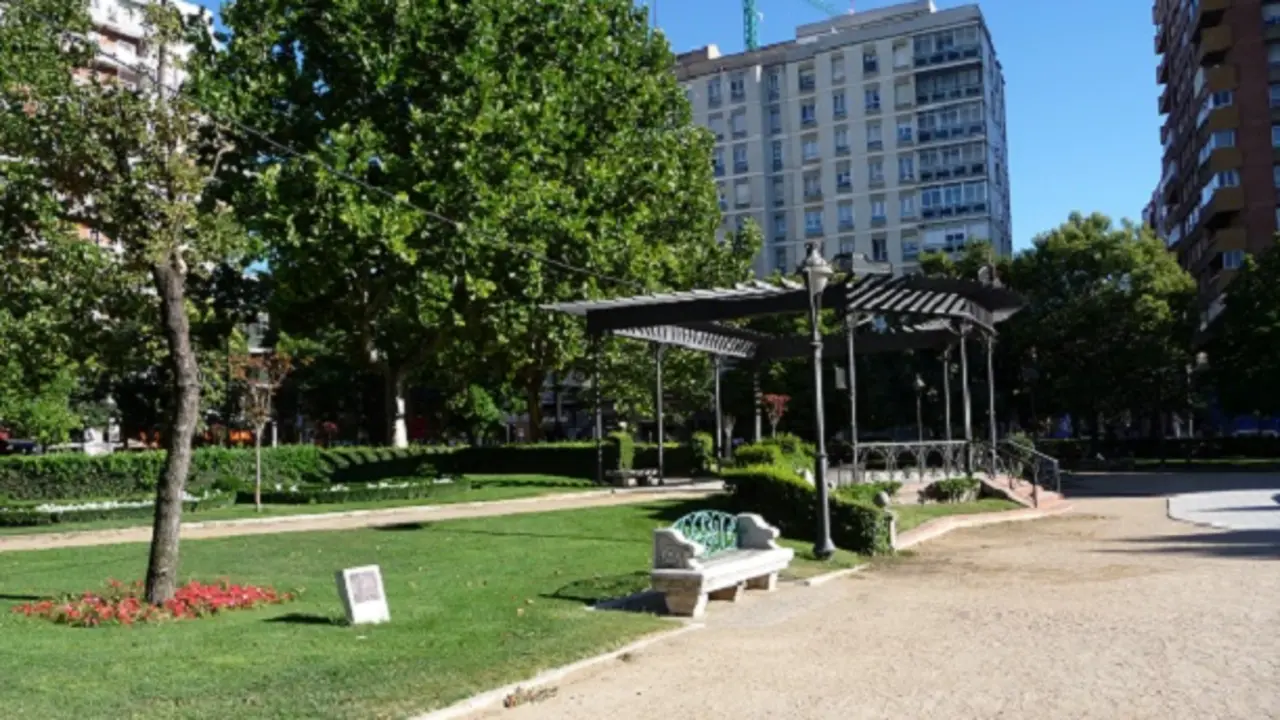 Parque de Poniente en Valladolid 