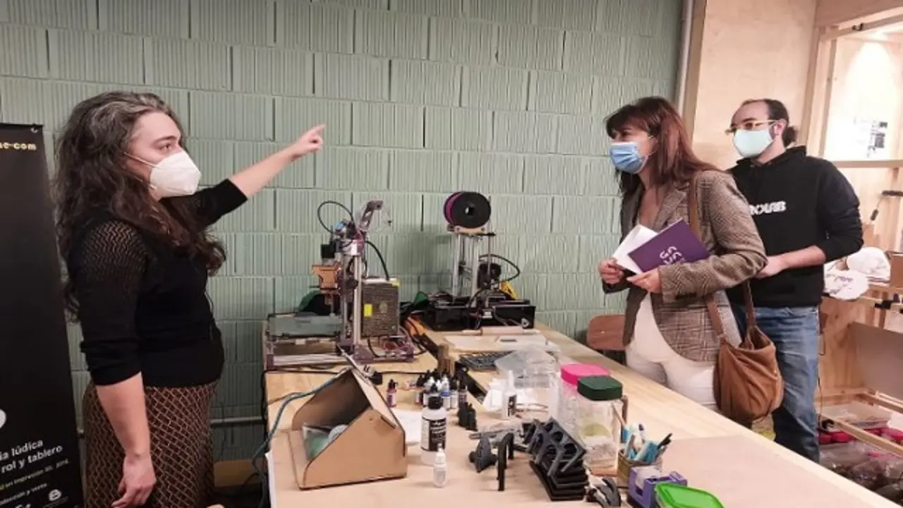 La concejala de Cultura,, Ana Redondo, ha visitado las Galer&iacute;as VA, antiguas Galer&iacute;as L&oacute;pez G&oacute;mez | Fuente: Ayuntamiento de Valladolid