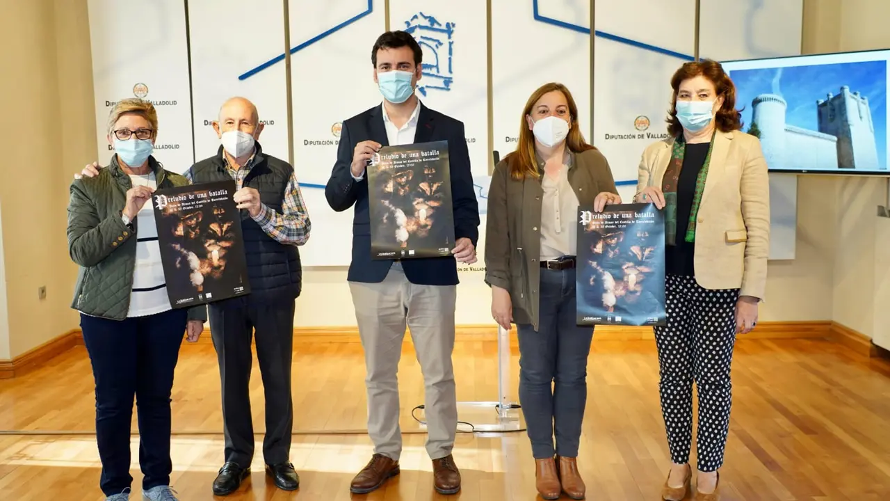 Presentaci&oacute;n del V Centenario del Movimiento Comunero con 'Preludio de una batalla' de Torrelobat&oacute;n | Fuente: Diputaci&oacute;n de Valladolid