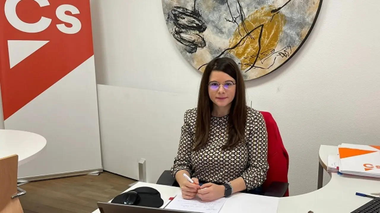 Gema G&oacute;mez, portavoz provincial de Ciudadanos Valladolid