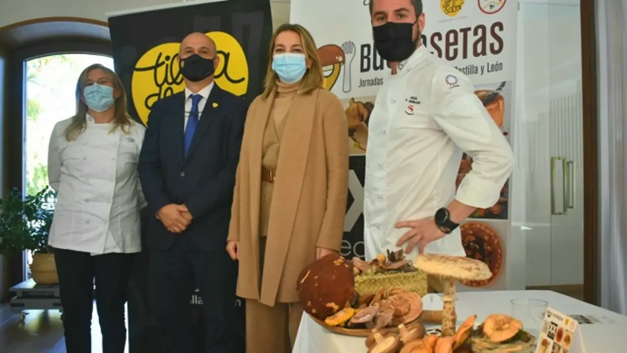 Presentaci&oacute;n de las jornadas gastro-micol&oacute;gicas 'Buscasetas 2021' | Fuente: Junta de Castilla y Le&oacute;n 