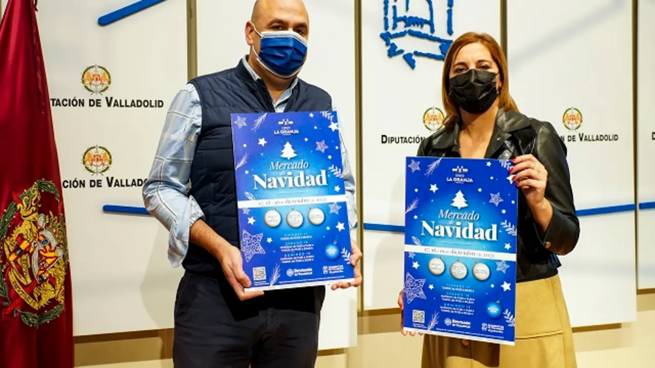 Valladolid. 9/12/2021. Presentaci&oacute;n del Mercado Navide&ntilde;o en La Granja. 
FOTO/DPV/MIGUEL &Aacute;NGEL SANTOS