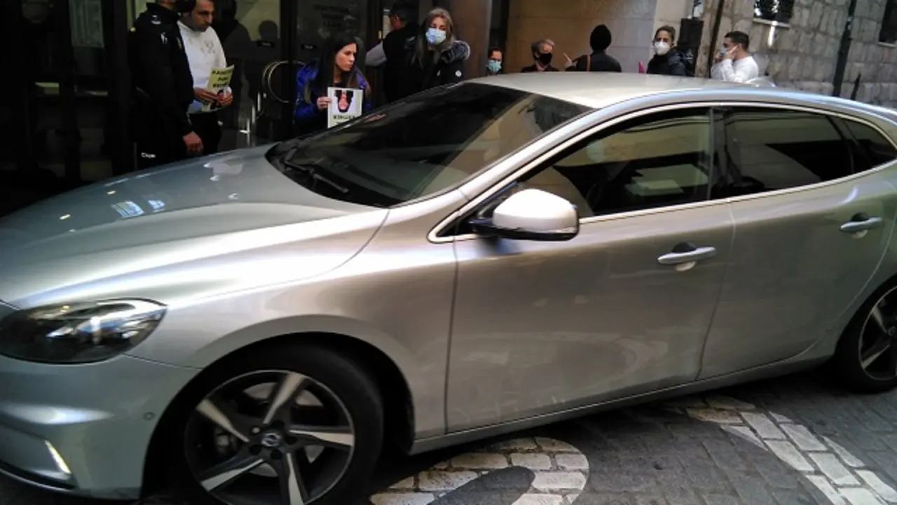 &Oacute;scar S.M. acudiendo a declarar a los juzgados de Valladolid | Valladolid Plural