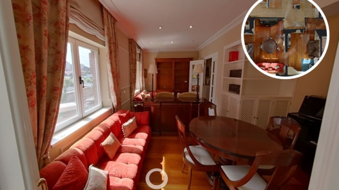 Vista a 360&ordm; de una vivienda en venta con Remax Pisuerga  | Valladolid Plural