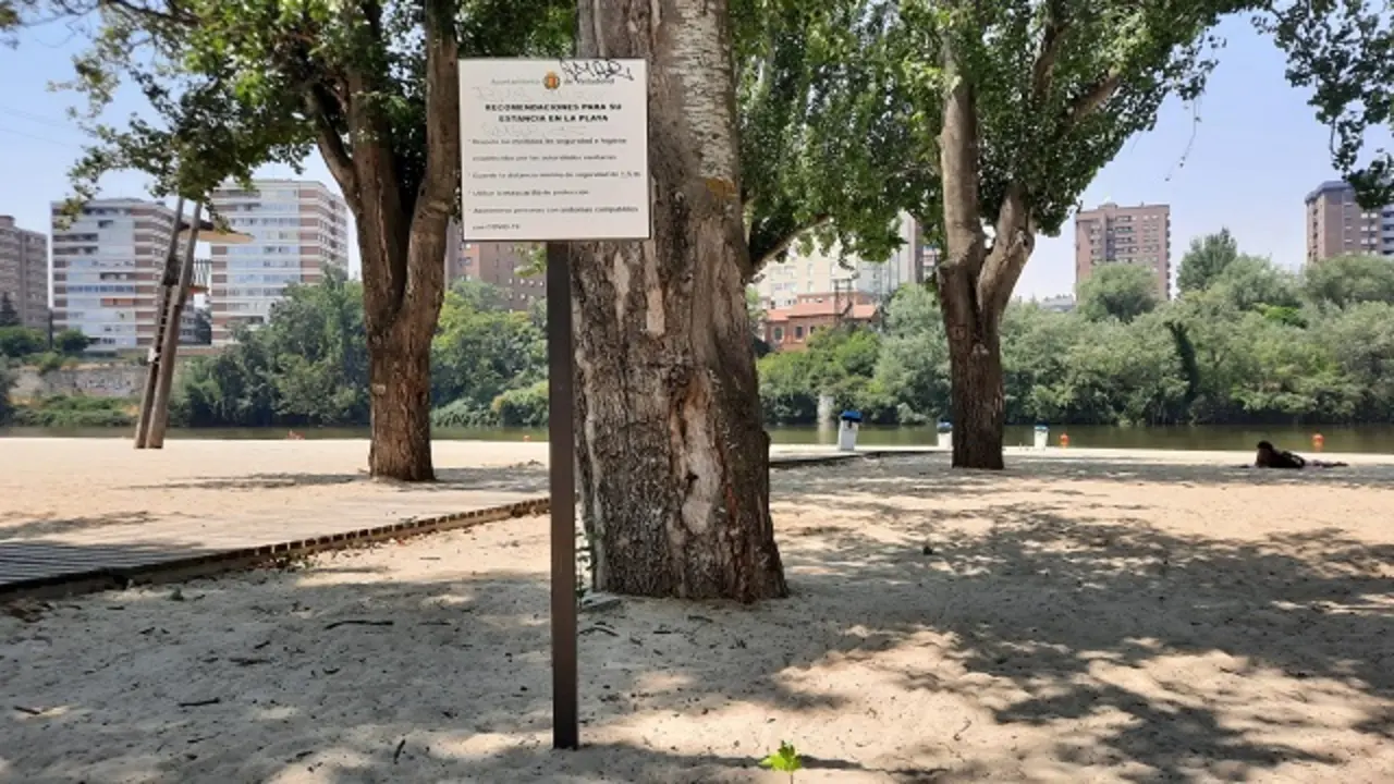 Entrada de la Playa de las Moreras | Valladolid Plural