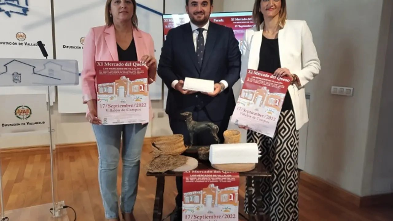 Presentaci&oacute;n del XI Mercado del Queso de Villal&oacute;n de Campos en el Palacio de Pimentel | Valladolid Plural