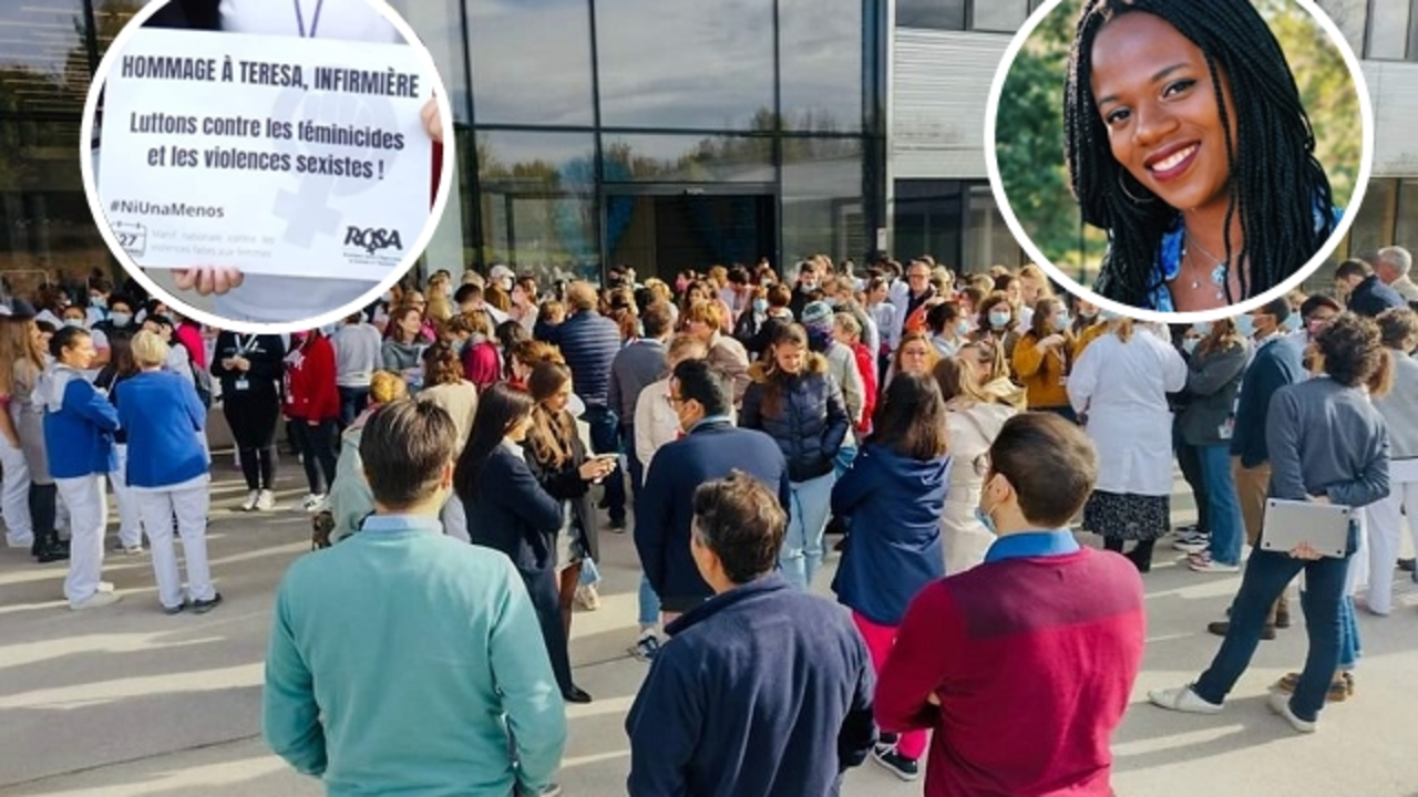 Los hospitales de Bruselas se concentran para rendir homenaje a Teresa Rodr&iacute;guez