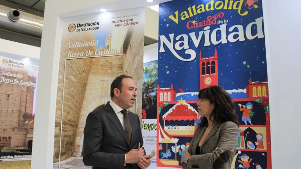 V&iacute;ctor Alonso y Ana Redondo presentan el stand de Valladolid en Intur | Valladolid Plural