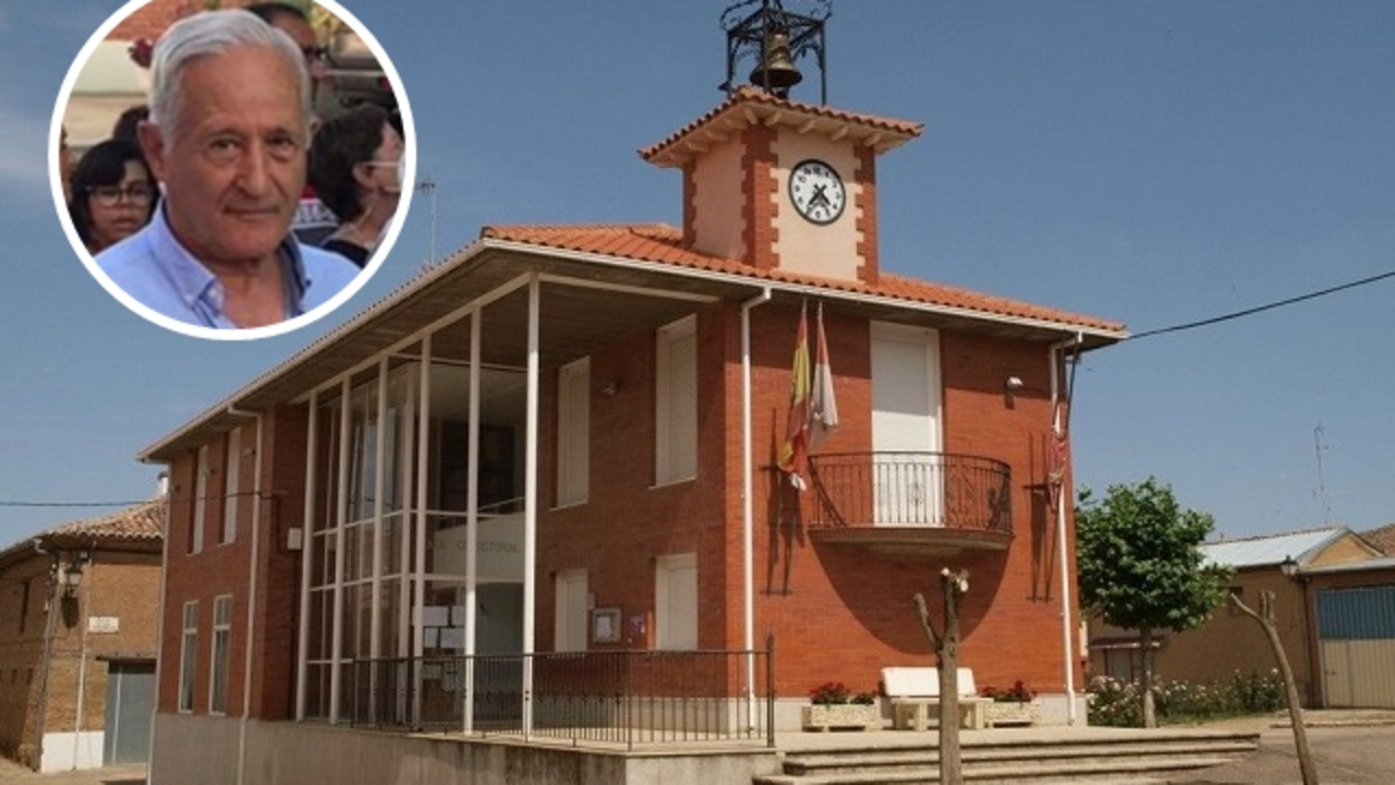 Ayuntamiento de Roales de Campos y su alcalde fallecido Jos&eacute; Manuel Moreno