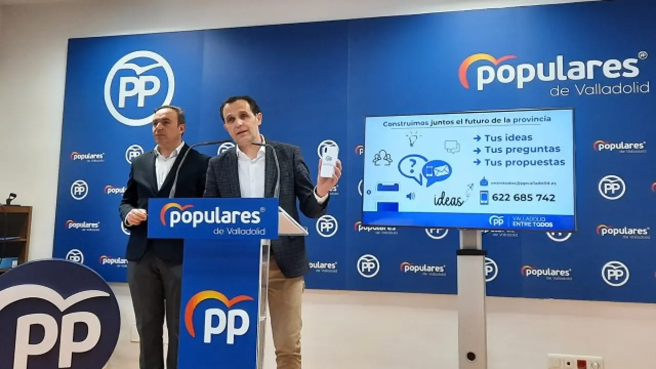 &Iacute;scar presenta los canales de participaci&oacute;n del PP para las elecciones de mayo | Valladolid Plural