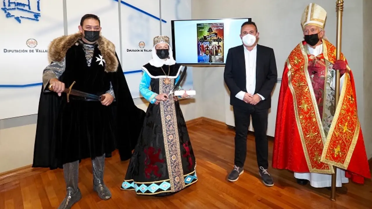 Presentaci&oacute;n de la recreaci&oacute;n hist&oacute;rica y mercado de La Donaci&oacute;n de la Villa de Fresno el Viejo | Fuente: Diputaci&oacute;n de Valladolid