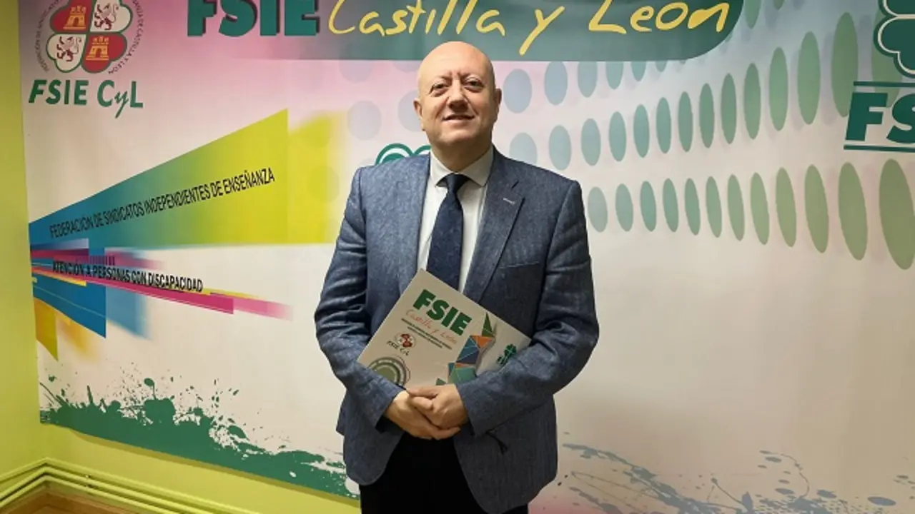 Presidente de FSIE Castilla y Le&oacute;n, &Aacute;ngel Arias