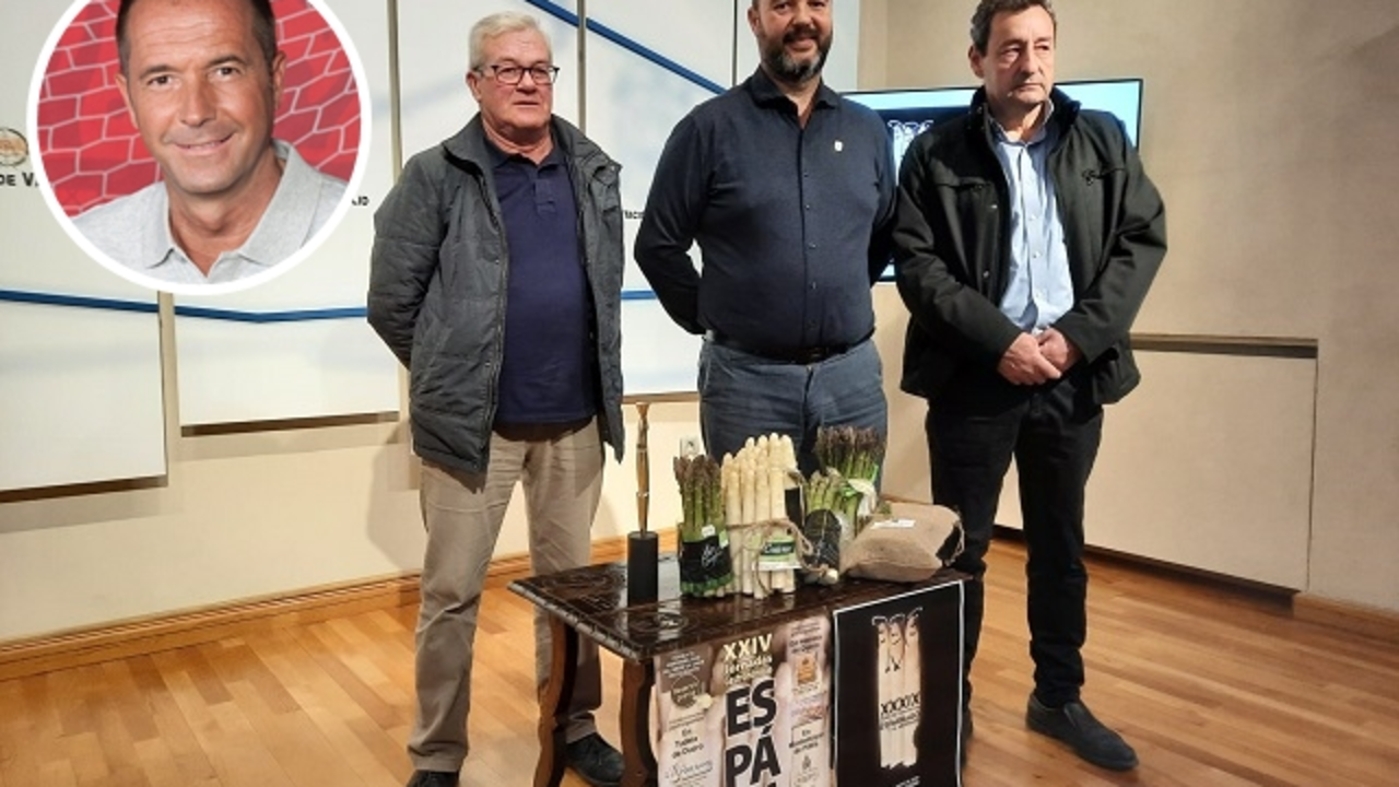 Presentaci&oacute;n del Premio Esp&aacute;rrago 2023 de Tudela de Duero, en c&iacute;rculo el premiado Manu Carre&ntilde;o | Valladolid Plural