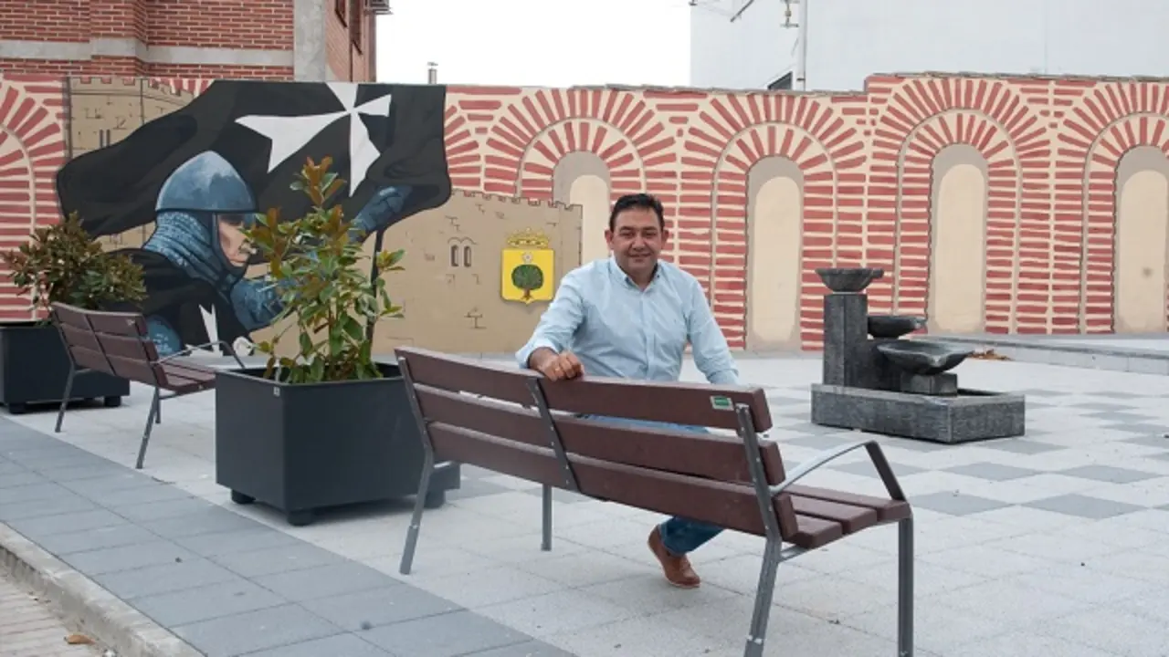 El alcalde y candidato del PP en Fresno el Viejo, Luis Miguel Mu&ntilde;umer