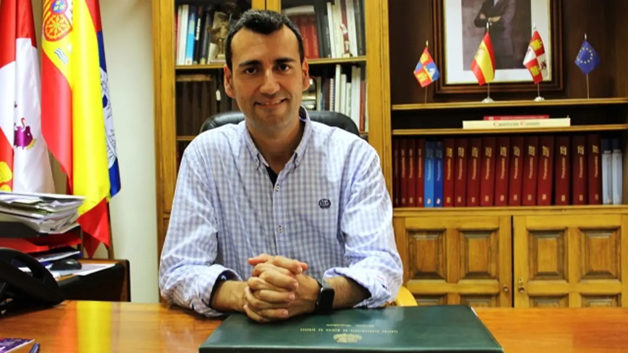 El alcalde y candidato del PP de Medina de Rioseco, David Esteban | Valladolid Plural