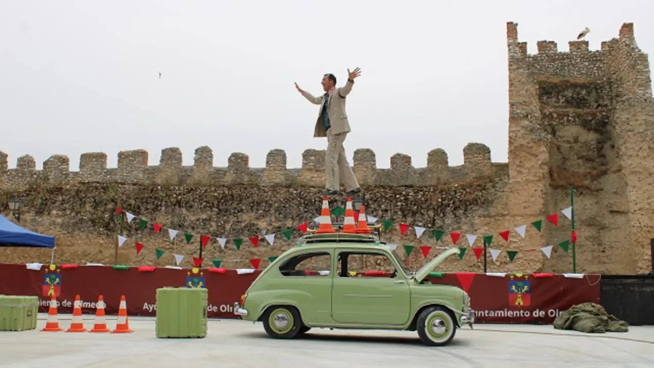Espect&aacute;culo de CircOlmedo en la Corrala del Palacio del Caballero | Valladolid Plural