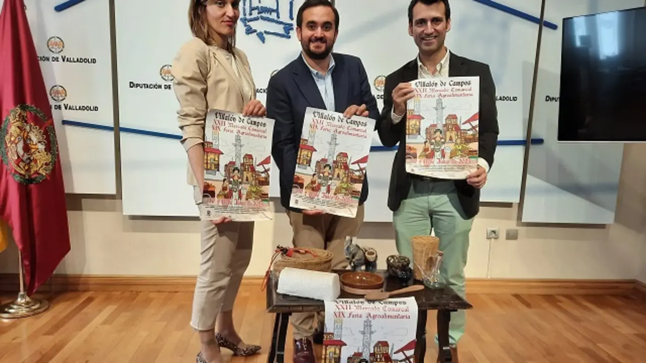 Presentaci&oacute;n de la Feria Agroalimentaria y Mercado Comarcal de Villal&oacute;n de Campos | Valladolid Plural