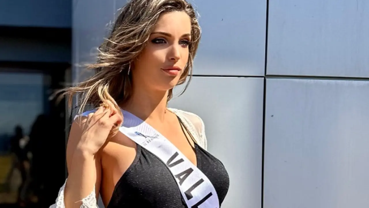 Raquel S&aacute;nchez, en el certamen Miss Mundo Espa&ntilde;a 2023
