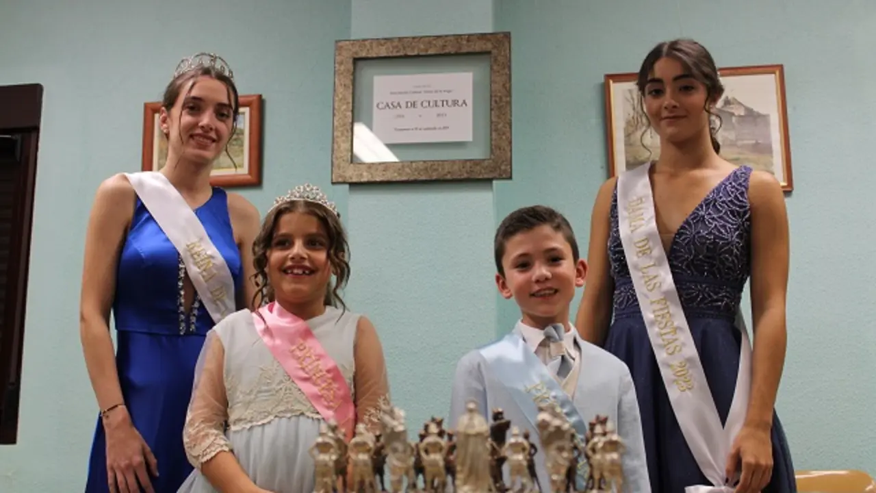 Reina, dama y príncipes infantiles de las Fiestas de Tordehumos 2023 | Valladolid Plural