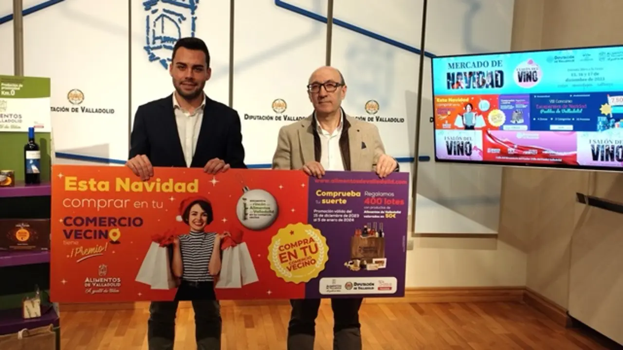 La Diputaci&oacute;n presenta el Mercado de Navidad y las campa&ntilde;as del comercio rural | Valladolid Plural