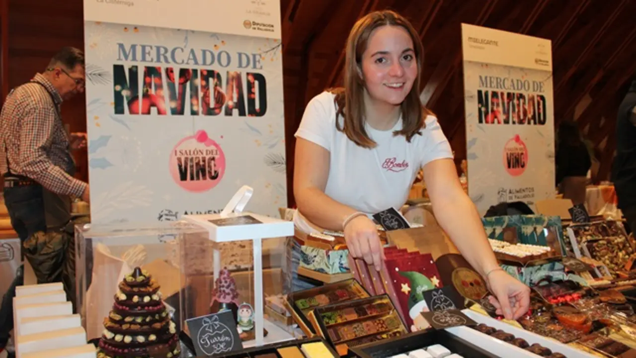 Confitería El Bombón en el Mercado de Navidad | Valladolid Plural