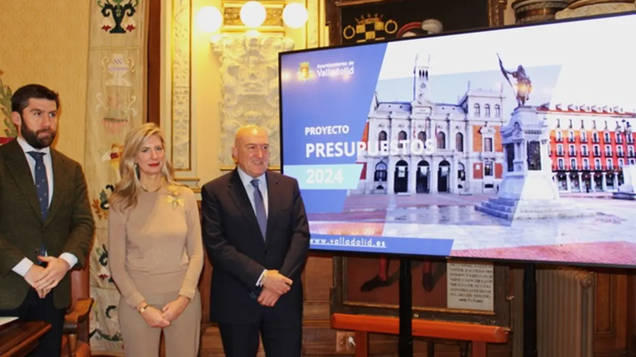 Presentaci&oacute;n del Presupuesto municipal de Valladolid 2024 | Valladolid Plural