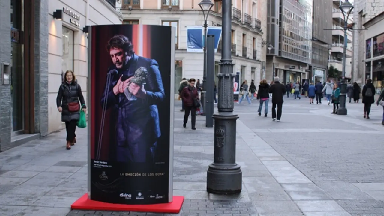 Exposici&oacute;n Premios Goya en la calle Santiago | Valladolid Plural