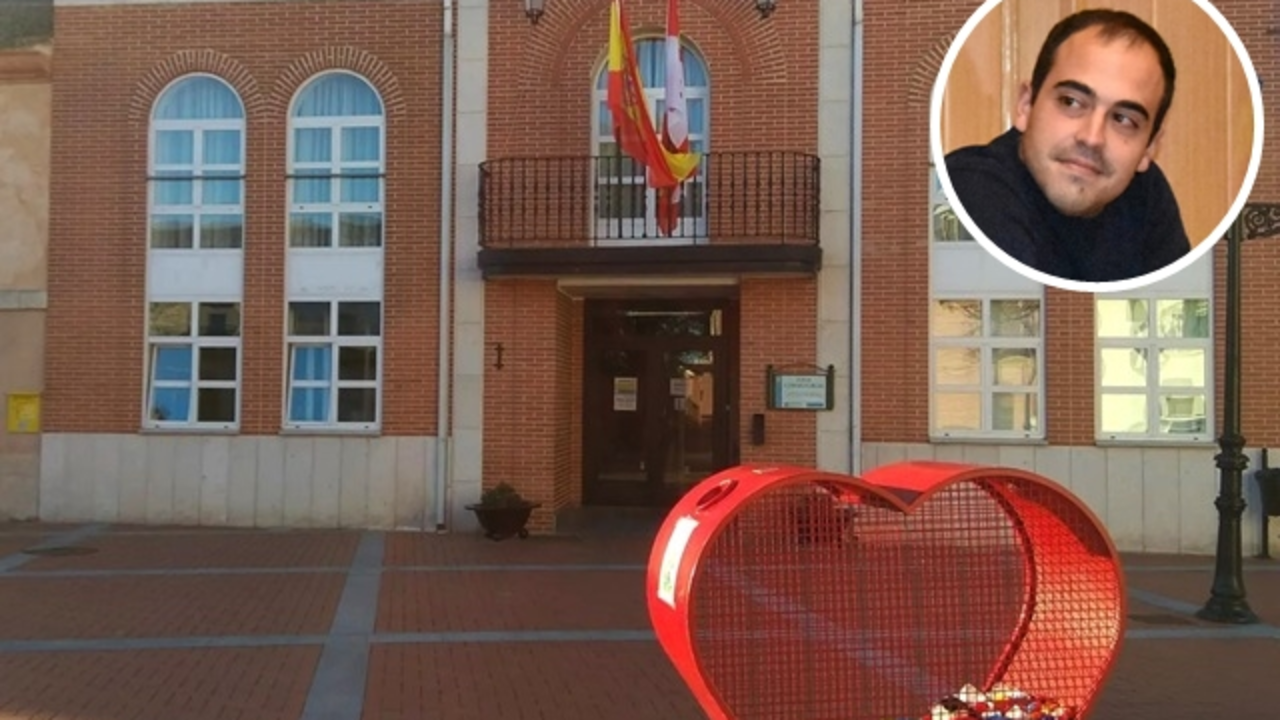 El Ayuntamiento de Aldeamayor, y en detalle Samuel Aranda | Valladolid Plural