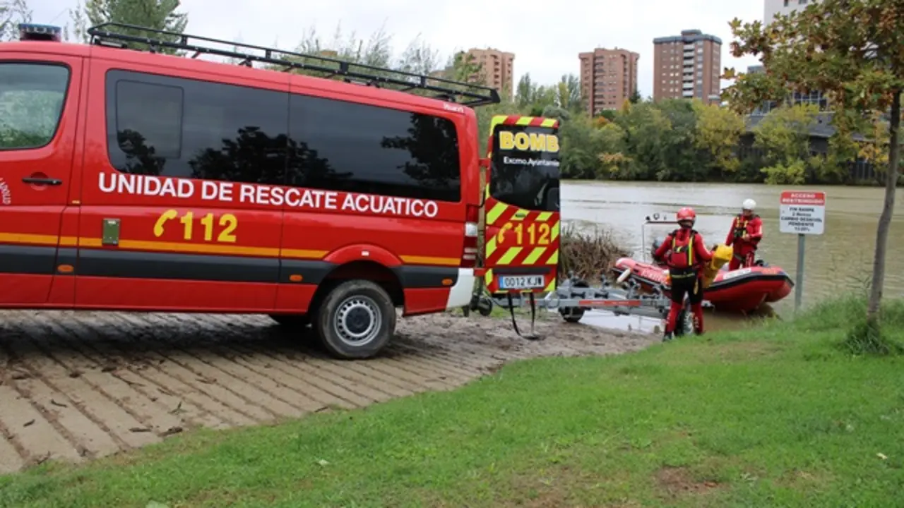 Unidad de Rescate Acu&aacute;tico de los Bomberos | Valladolid Plural