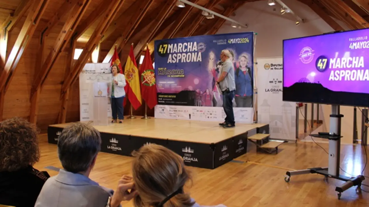 Presentaci&oacute;n de la 47 Marcha Asprona con Leo Harlem | Valladolid Plural