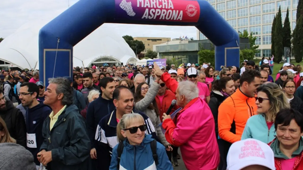 Salida de la 47 Marcha Asprona de Fundación Personas | Valladolid Plural